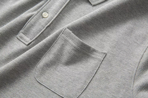 Camisetas de Manga Corta para Hombre, Nueva Colección 2026, 100% Algodón, Corte Regular, Logotipo Personalizado con Transferencia Térmica, Tejido Sólido en Contraste - Product Image 6