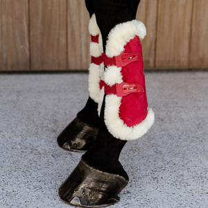 Botas Protectoras para Caballos Hechas a Medida en Pakistán con Acolchado Absorbente de Impactos y Soporte Completo para Tendones y Articulaciones - Product Image 5