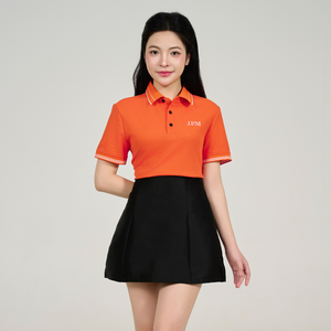 Polo ligero para hombres y mujeres 65/35 mezcla de algodón y poliéster múltiples opciones de color para uniforme y venta al por menor - Product Image 4