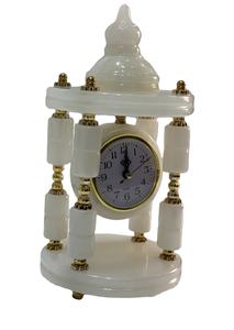 Onyx Marble <b>Clocks</b>, Marble Onyx <b>Clock</b>, White Onyx Marble <b>Clock</b> - Product Image 3