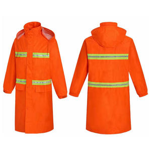 Ensemble de combinaison de pluie réfléchissante et respirante en polyester grande taille, imperméable, pour la sécurité routière, unisexe - Product Image 3