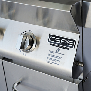 เตาบาร์บีคิวแก๊สแบบตั้งพื้น 3 หัวเตา สแตนเลส สตีล สำหรับใช้ในร่มและกลางแจ้ง รุ่นทันสมัย 54,000 BTU พร้อมล้อเลื่อน ขายส่งแบบ OEM - Product Image 6