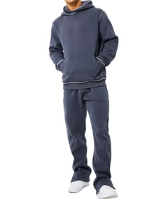 Logo personnalisé Hoodies Training Jogging Wear Hommes Unisexe Survêtement Pull Sport Gym Hoodie Ensemble 2026 - Product Image 3