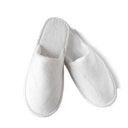 Pantoufles exclusives en tissu de coton Pantoufles d'hôtel très confortables de qualité supérieure respectueuses de l'environnement du Bangladesh - Product Image 3