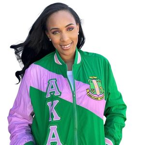 AKA Color Changing Windbreaker <b>Jacket</b> Green <b>Pink</b> Purple Reversible Style Women's Lightweight Casual Outdoor Sports - Product Image 4