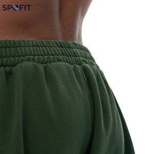 Pantalones Cortos de Hombre Tallas Grandes, Estilo Jogger, Lavado Ácido, Personalizados, de Alta Calidad, Streetwear, de Algodón Desgastado por el Sol, con Cordón Ajustable - Product Image 5