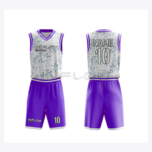 Ensemble d'uniformes de basketball à séchage rapide, uniformes de basketball personnalisés professionnels, uniformes d'équipe, uniformes de match - Product Image 1