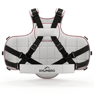 Protector de Pecho Khumbro Boxing Target PU Negro, Protector de Entrenamiento Duradero para Boxeo, MMA, Kickboxing, Muay Thai, Equipo de Combate - Product Image 5