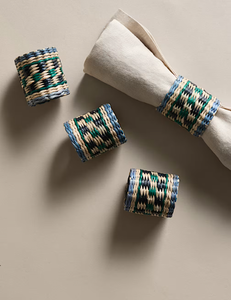 Round Cane Knitted Design Rattan Napkin Ring Natural Color for Wedding Restaurant Hotel <b>Table</b> Decoration - Product Image 6