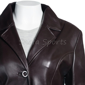 New Women Autumn <b>Winter</b> <b>Leather</b> <b>Jackets</b> Slim Fit Fashion <b>Leather</b> <b>Jacket</b> For Women In Wholesale Price - Product Image 3