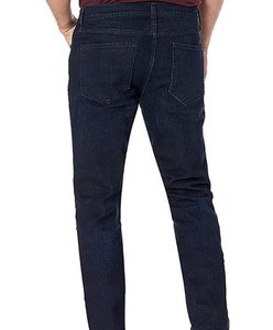 บริการ OEM แบบกำหนดเอง กางเกงยีนส์ทรงตรงเอวกลางสำหรับผู้ชาย คุณภาพสูง ลายจุด เป็นมิตรกับสิ่งแวดล้อม ระบายอากาศได้ดี MOQ ต่ำ - Product Image 6