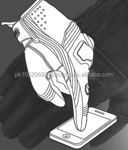 Motorcycle <b>Gloves</b> Leather <b>Touch</b> Screen Winter Warm Waterproof Windproof Full Finger Non-Slip Hook Loop Closure Daily Use High - Product Image 6