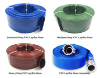Vente en gros tuyau PVC plat haute pression 1 2 3 4 6 8 10 12 pouces tuyau de pompe à eau d'approvisionnement en usine
