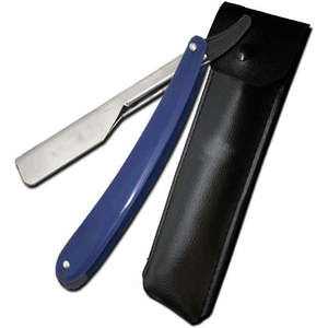 Nueva Navaja de Afeitar Plegable de Moda con Mango de Madera para Barbería - Product Image 4