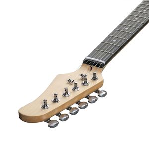 Kit Chitarra Elettrica KST Elegante Rosso Rosa con Pickup HSS, Amplificatore 5W, Borsa, Tracolla, Corde e Accessori per Strumenti Musicali - Product Image 3
