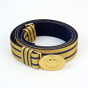 Casual Polyester Woven Webbing Adjustable Ceremonial <b>Belt</b> Custom Colors Sizes Ceremonial <b>Belt</b> - Product Image 2