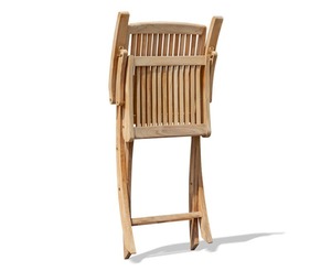 Chaise de jardin pliante en teck massif ancien, vendue à prix de gros, plus économique - Product Image 6