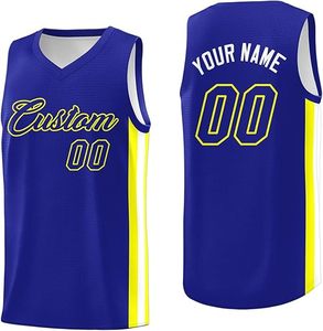 High Quality Training Printed <b>Polyester</b> Breathable Quick Dry Anti-Bacterial Eco-friendly Custom Personalized Basketball Jersey - Product Image 1