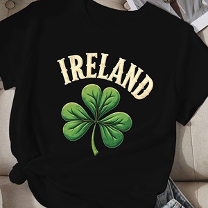 IRLANDE avec t-shirt comfit femme design shamrock - Product Image 1