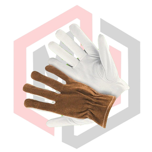 ถุงมือหนังสำหรับงานหนัก ทนทานต่อการฉีกขาด ระบายอากาศได้ดี ป้องกันความร้อน กันลื่น ปรับแต่งได้ตามต้องการ - Product Image 4