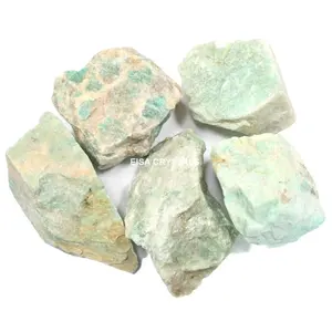 Amazonite alla rinfusa ruvide ruvide ruvide pezzi caduti pietre cadute per la protezione degli appassionati di cristalli strumenti di meditazione negozio di cristallo