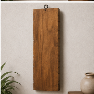 Decoración de Pared Rectangular de Madera de Acacia Hecha a Mano con Diseño Tradicional de Aves Silvestres, Decoración de Lujo para Bodas y Diwali - Product Image 3