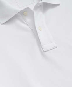 เสื้อโปโลผู้ชาย OEM/ODM ผ้าฝ้าย 100% สกรีนโลโก้ตามสั่ง แขนสั้น แฟชั่นลำลองฤดูร้อน สตรีทแวร์ ตัวอักษรถัก - Product Image 4