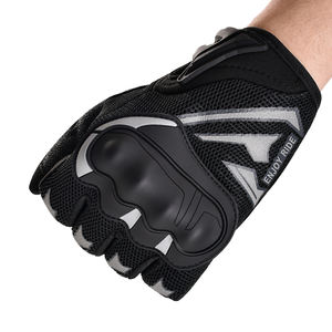 Gants de moto universels d'été HIKE IMPEX, antidérapants, respirants, compatibles avec les écrans tactiles, en cuir microfibre, pour hommes et femmes - Product Image 5