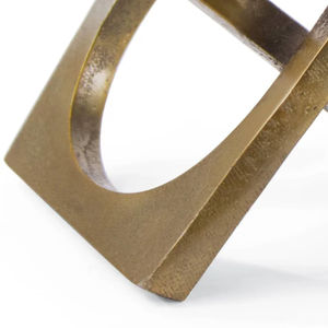 Décoration Cadeau : Sculpture Géométrique Abstraite Moderne en Aluminium – Statue d'Art de Luxe pour la Maison, le Salon, le Bureau, l'Hôtel - Product Image 6