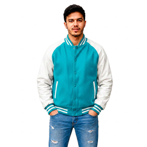 Fabricant de vestes universitaires en laine personnalisées, vêtements de rue, vêtements d'extérieur, vente en gros, vêtements à marque privée, fournisseur OEM - Product Image 3