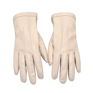 Custom Made Best Selling Professional Manufacturer Winter Plain Style Leather <b>Gloves</b> Customized - Product Image 1