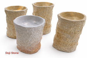 Lavabo de Mármol Tallado a Mano de Lujo Moderno - Lavabo Independiente Premium Fácil de Limpiar con Acabado Mate/Brillante para Mueble de Baño - Product Image 6