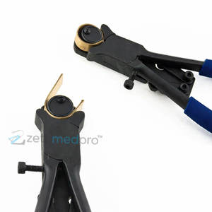 Pince à plier et à façonner les fils plats Zetomed Pro, outil de formage de précision en acier inoxydable de haute qualité pour la fabrication de bijoux légers - Product Image 2