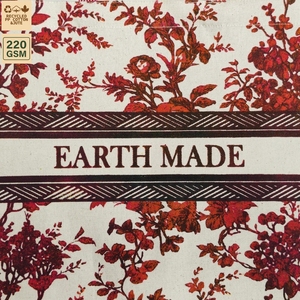 กระเป๋าหิ้วชายหาด Earth Made Botanical Canvas Bag พร้อมฐานผ้าปอกระเจือกย้อมสี ขนาด 36x32x15 ซม. รับทำโลโก้ตามสั่ง ขนาดตามสั่ง ขายส่ง รับผลิตแบรนด์ส่วนตัว - Product Image 3