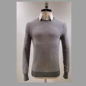 OEM personnalisé 100% coton hommes Cardigan coupe régulière manches longues col rond col fixe mince tricoté léger texture douce - Product Image 2