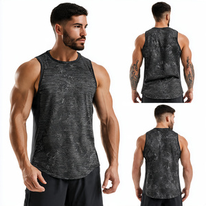 Chaleco Sublimado Personalizado para Hombre, Ajustado, Deportivo, Estampado, para Gimnasio, Fitness, Ejercicio - Product Image 2