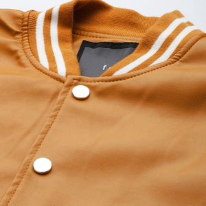 Custom Contrast Color Good Supplier Highest Quality New Trendy Product Unique Design Autumn College Baseball Varsity Jackets - Product Image 6