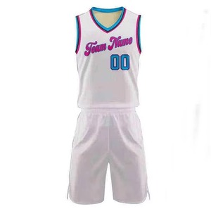 Vêtements de sport en gros, uniformes de basketball personnalisés avec logo imprimé, respirants, qualité supérieure, dernier style, sans manches, grandes tailles - Product Image 2