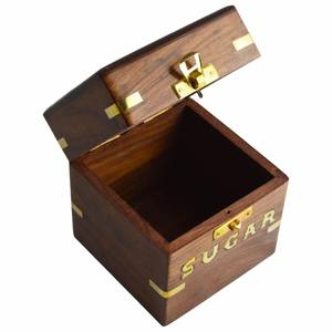 Caja de Almacenamiento Decorativa de Madera Hecha a Mano, Letrero de Pared Rústico de Madera, Decoración para el Hogar, Regalo, Artículo Artesanal de Madera - Product Image 4