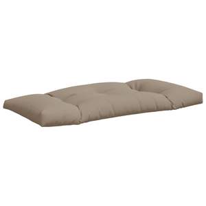 Coussins de palette d'extérieur en tissu taupe, 3 pièces, qualité supérieure, oreillers et housses de siège pour patio - Product Image 5