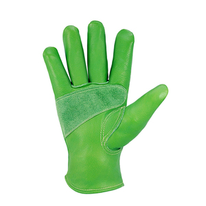 Premium Cowhide Leather <b>Driver</b> <b>Gloves</b> Reinforced Palm Industrial Safety Work <b>Gloves</b> Oem Odm Factory Direct Wholesale - Product Image 5