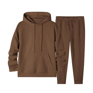 Conjunto Deportivo Informal de Dos Piezas para Hombre, Ligero, de Secado Rápido, con Sudadera con Capucha y Pantalones Deportivos - Product Image 5