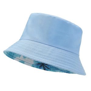 Custom Good Quality Fashionable Pink Sun Protection Wide Brim Waterproof <b>Reversible</b> Velour Casual Unisex <b>Bucket</b> <b>Hat</b> Satin - Product Image 6