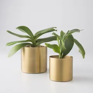 Maceta Metálica Resistente, Maceta Fuerte para Interiores y Exteriores, Decoración para Hogar, Jardín y Balcón - Product Image 1