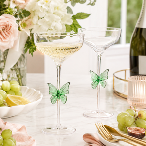 Verres à cocktail transparents en borosilicate faits à la main de 280 ml, sans plomb, coupe Martini, verres à margarita, verrerie de bar réutilisable en gros - Product Image 1