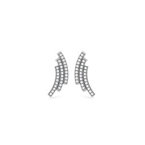 Clous d'oreilles en zircon taille prisme élite, plaqué or, argent pur 925, sélection de bijoux chics pour femme, grand cadeau, mode soirée - Product Image 2