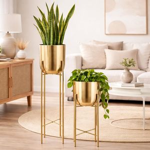 Moderns Stable Design Brass Planter Stylish and Suitable Brass Planter from Indian Supplier for Bulk Export - Product Image 1