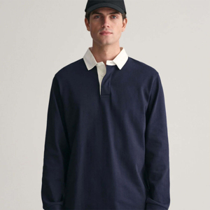 Polo à manches longues confortable pour homme, respirant et de haute qualité, idéal pour le quotidien et les activités de plein air - Product Image 2