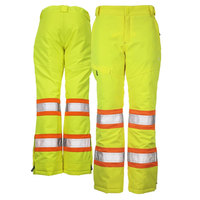 Pantalon de travail de sécurité haute visibilité robuste et de qualité supérieure avec poches cargo pour atelier