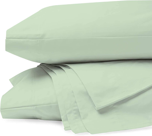 Wholesale High Quality Plain Hotel Use Stonewashed 100% Pure Linen Bedding <b>Set</b> with 1 Flat Sheet 1 Fitted Sheet 2 Pillowcases - Product Image 2